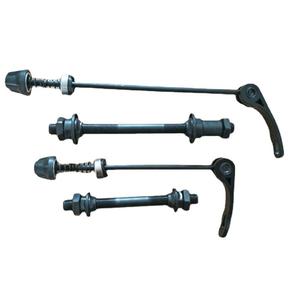 Eje hueco para bicicleta de montaña, juego de liberación rápida, cubierta de eje de freno de disco delantero de acero para bujes de bicicleta - Product Image 5