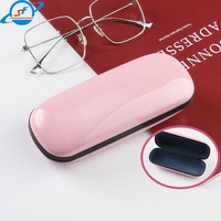 Étui en plastique pour lunettes de luxe étui à lunettes de sublimation portable en cuir étuis à lunettes en pu