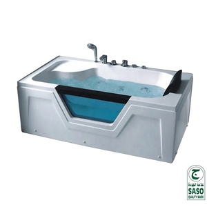 EE. UU. Interior Spa Masaje Doble bañera de hidromasaje Acrílico Bañera de hidromasaje <span class=keywords><strong>Lavadora</strong></span> - Product Image 6