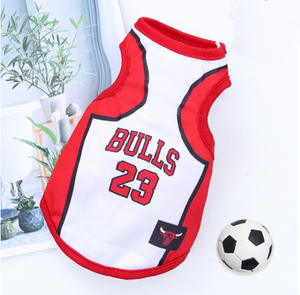 Ropa para mascotas Camiseta refrescante de verano Sin mangas Baloncesto Deportes Perro grande Jersey 6xl - Product Image 3
