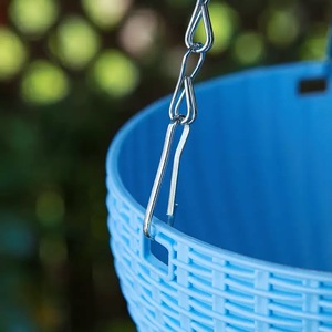 Factory Direct Sale Metal <strong>Hanging</strong> <strong>Chain</strong> Double Hook Design Iron Flower Pot Hanger <strong>Chain</strong> Coconut Fiber <strong>Basket</strong> <strong>Chain</strong> - Product Image 4