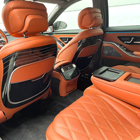 Kit de mise à niveau intérieur de luxe Kingkong pour Mercedes-Benz Classe S W221/W222/W223 avec matériau en fibre de carbone