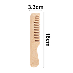 Fabrication en série de peignes en bambou personnalisés pour le marché mondial, brosse à cheveux en bois naturel, vente en gros directe - Product Image 2