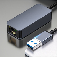 Adaptador Ethernet USB 3.0 Super Speed Macho a RJ45 Hembra de 2.5G para Teléfono, Aleación de Aluminio, Marca Laiketai, en Stock