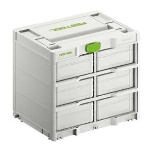 FESTOOL - 577816 Systainer³ Rack 337/6 M-Set (6 uds.) -EAN 4014549424773 CAJAS DE HERRAMIENTAS DE PLÁSTICO - Product Image 1