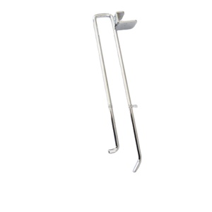 Nhà máy OEM Tùy Chỉnh được thực hiện Chrome đá đen tường móc đơn bracket - Product Image 1