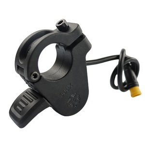 LINGQI Accélérateur de moto 300X Contrôle de la vitesse au pouce Accélérateur pour scooter électrique Pièces détachées de vélo - Product Image 1