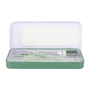 Nouveautés très demandées : Kit de géométrie scolaire, ensemble d'outils de dessin, compas métalliques avec règle pour étudiants - Product Image 6