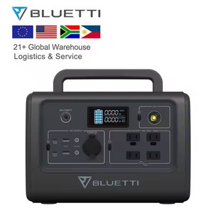 Estación Multifunción de 120-240V AC <span class=keywords><strong>716Wh</strong></span> con Panel Solar para Autocaravanas, Camping al Aire Libre, Uso en Interiores de Emergencia, Cargador AC, UPS, Onda Sinusoidal Pura - Product Image 1