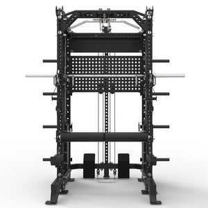 Equipo de Gimnasio Todo en Uno W6015S, Máquina Smith, Entrenador Funcional, Rack de Potencia 3x3 con Lat Pulldown/Remo - Product Image 2