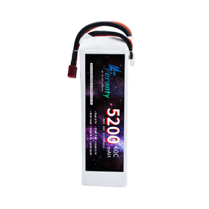 Batería de estado sólido de 11.1V 5200MAH 4S 60C para coche, cuadricóptero, dron, avión RC, barco, juguetes con enchufe XT60/XT90/T - Product Image 3