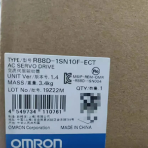 Variador de Frecuencia Serie 1S R88D-1SN10F-ECT 1kW 400VAC EtherCAT PLC Nuevo y Original - 1 Año de Garantía Amplio Inventario Más de 600 000 Unidades - Product Image 1