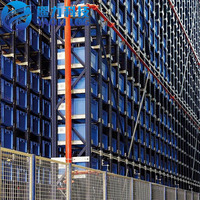 Sistema Automatizado de Almacenamiento y Recuperación de Carga (ASRS) MiniLoad para Almacenes de Alta Densidad de Cajas de Cartón con Grúa Apiladora y Estanterías