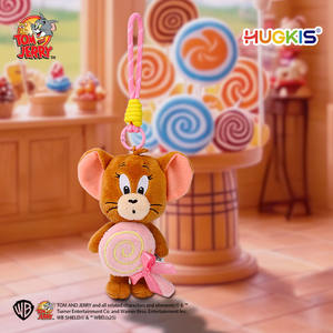 Nuevo Llavero Magnético de Felpa con Diseño de Gato <span class=keywords><strong>y</strong></span> Ratón, Colgante Creativo de Felpa para Bolsos con Diseño de Pareja de Dibujos Animados - Product Image 4