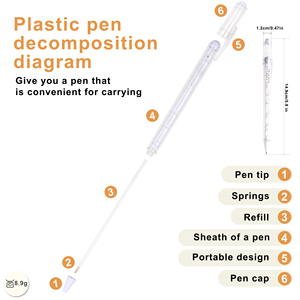 Stylo Bille Labyrinthe Amusant en Plastique avec Logo Personnalisé pour Enfants – Nouveauté Promotionnelle pour l'École - Product Image 2