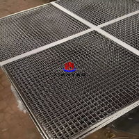 Rideau décoratif en treillis métallique tissé en acier inoxydable pour filtre à poussière