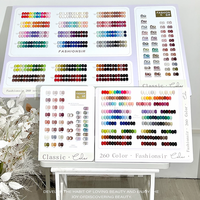 BelloGel Timeless Treasure Box, style français, 260 couleurs, ensemble de vernis gel UV 12 ml en flacon pour usage professionnel en salon et fourniture OEM