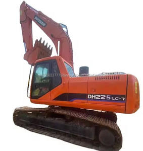 Excavatrices d'occasion de bonne qualité Doosan DX225LC DX300 DX200 25t Excellent fonctionnement à bas prix - Product Image 1