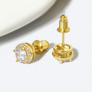 Conjunto de Pulseras de Latón de Moda con Diseño de Gota de Aceite para Mujer, Regalo de Compromiso, Boda, Chapado en Oro de 18K y Rodio - Product Image 4