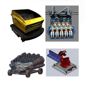 3D immersive שעשועים מכונית נסיעה חשמלית מסלול רכבת חשמלי מקורה 3d vr 3d vr immersive סיור רכבת - Product Image 4