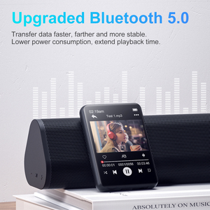 32GB Fulltouch Màn Hình Di Động Âm Nhạc Máy Nghe Nhạc Loa Trẻ Em Âm Thanh Máy Nghe Nhạc Với Cho Bluetooth FM Đài Phát Thanh Bằng Giọng Nói Ghi Âm Hỗ Trợ Flac - Product Image 3