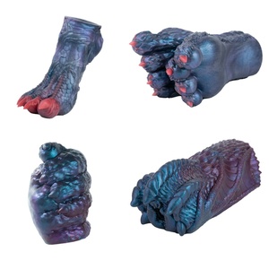 Masturbador Masculino con Diseño de Pata de Dragón de Fantasía, Canal Único, Silicona, Onahole, Vagina de Bolsillo, Estimulador, Juguetes Sexuales para Adultos - Product Image 1