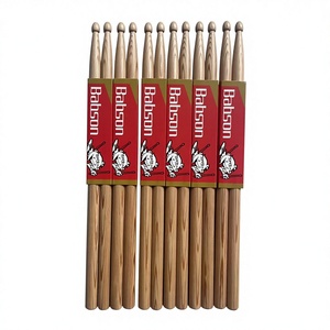 <span class=keywords><strong>Baquetas</strong></span> de Roble Rojo al por Mayor, Duraderas y Rentables para Tiendas de Música y Escuelas - Product Image 4