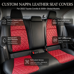 Fundas de Asiento de Coche Personalizadas para Toyota Corolla <span class=keywords><strong>2022</strong></span> OEM ODM, Fundas de Asiento para Vehículos Pickup - Product Image 1