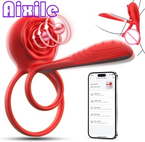 <span class=keywords><strong>Anneau</strong></span> <span class=keywords><strong>vibrant</strong></span> pour pénis APP avec stimulateur clitoridien <span class=keywords><strong>point</strong></span> <span class=keywords><strong>G</strong></span> en forme de rose, manchon <span class=keywords><strong>vibrant</strong></span> pour pénis, jouets sexuels pour couples adultes pour hommes - Product Image 1