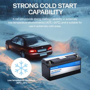 Bullcube 12v Stop Start <span class=keywords><strong>Batterie</strong></span> Voiture <span class=keywords><strong>Agm</strong></span> <span class=keywords><strong>Batterie</strong></span> Start Stop <span class=keywords><strong>110ah</strong></span> Lifepo4 Start Stop <span class=keywords><strong>Batterie</strong></span> pour Rv Bus Véhicule - Product Image 2