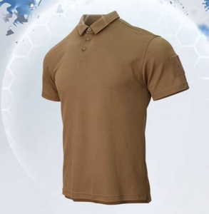 SFB16 707 เสื้อยืดยุทธวิธีสำหรับปีนเขากลางแจ้งเสื้อแห้งเร็วแขนระบายอากาศได้เสื้อโปโลลำลองสำหรับผู้ชายทุกฤดูกาล - Product Image 2