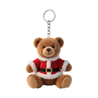 10CM mode mignon doux Mini jouet poupées en peluche ours en peluche cadeau ours en peluche porte-clés de noël