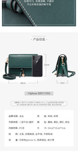 Sac à bandoulière pour femme en cuir véritable de haute qualité, sac à main élégant et tendance, sacoche bandoulière pour femme, vente en gros d'usine - Product Image 4