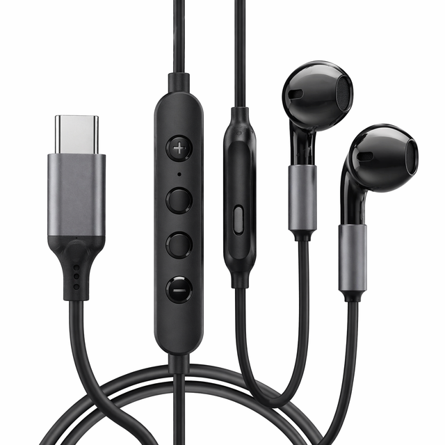 USB-C Wired Earphones ENC Noise Reduction EQ Mode Customized 24bit/96khz Music Headphone Support WALK PLAY for Calls Game Stream