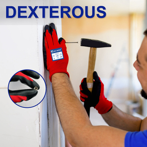 Guantes <span class=keywords><strong>de</strong></span> <span class=keywords><strong>Trabajo</strong></span> Recubiertos <span class=keywords><strong>de</strong></span> Nitrilo XINGYU, Guantes <span class=keywords><strong>de</strong></span> Seguridad para <span class=keywords><strong>Trabajo</strong></span> con Maquinaria, Jardinería y <span class=keywords><strong>Trabajo</strong></span> Manual - Product Image 3