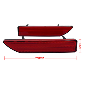 Luz Trasera para Automóvil Honda CRV2009 CITY <span class=keywords><strong>2011</strong></span> 2012 2013, Luz LED Súper Brillante para Parachoques Trasero, Luz de Conducción, Luz de Freno, Luz de Señal de Giro - Product Image 5