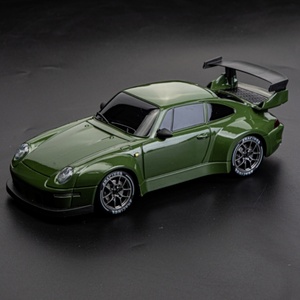 Voiture de course RC SJY-S814 4WD Prosches 911Model, 2,4 GHz, portée 50 m, éclairage LED, métal, échelle 1:24, prête à l'emploi - Product Image 4