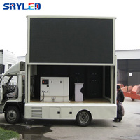 Écran LED mobile d'affichage publicitaire extérieur P6 P8 P10 pour camion, fourgon, remorque, pour utilisation dans les centres commerciaux avec fournisseur OEM