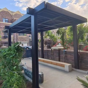 ศาลาศิลปะอลูมิเนียมที่ทนต่อสภาพอากาศภายนอกอาคารที่หลบภัยที่หรูหราป้องกันสนิมหรูหราและไร้กาลเวลา - Product Image 2