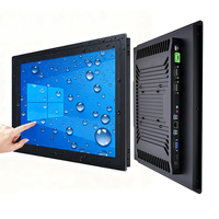 PC industriel embarqué avec écran tactile 19 pouces IP65 sans ventilateur, HMI, écran tactile industriel, ordinateur industriel intelligent