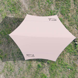 Sombrilla de playa al aire libre al por mayor nuevo diseño tela de doble capa Uv 50 + sombrilla de playa portátil - Product Image 2