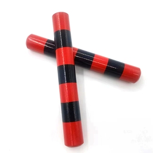 Wholesale Wood Rhythm Sticks Striped Percussion Sticks Orff Musical Toy For Children Early Learning Music Teaching - Product Image 3