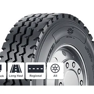 Neumático de la marca Austone 11R22.5 18PR Neumático de camión Patrón de calidad premium CST27 para todas las posiciones