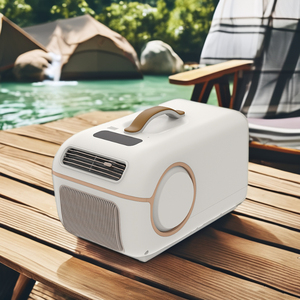 Climatiseur portable pour voiture E01 Pro 12V 24V avec système de drainage automatique pour camping et pêche en extérieur - Product Image 4