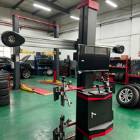 Machine d'alignement de roues 3D KL à mesure rapide et stable, avec base de données multilingue, caméra haute résolution et écran LED, directement de l'usine