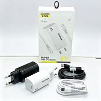 Cargador Rápido USB C de 67W con Enchufe EU/US para Xiaomi, Carga Turbo USB Tipo C PD, Cargador Rápido de 67W para Teléfono Móvil, Adaptador de Viaje USB-C
