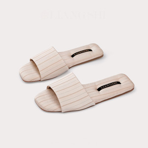 Novedad de Primavera, Pantuflas de Acetato Frescas y Cómodas para Parejas, con Punta Abierta, Antideslizantes, para Interiores - Product Image 4