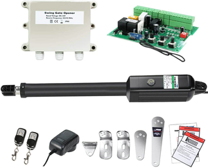 Abridor <span class=keywords><strong>de</strong></span> puerta enrollable para Villa moderna que ahorra energía, Motor eléctrico para puerta oscilante máx. 400KG, hoja oscilante, TUYA, aplicación WIFI, Control <span class=keywords><strong>de</strong></span> teléfono - Product Image 3