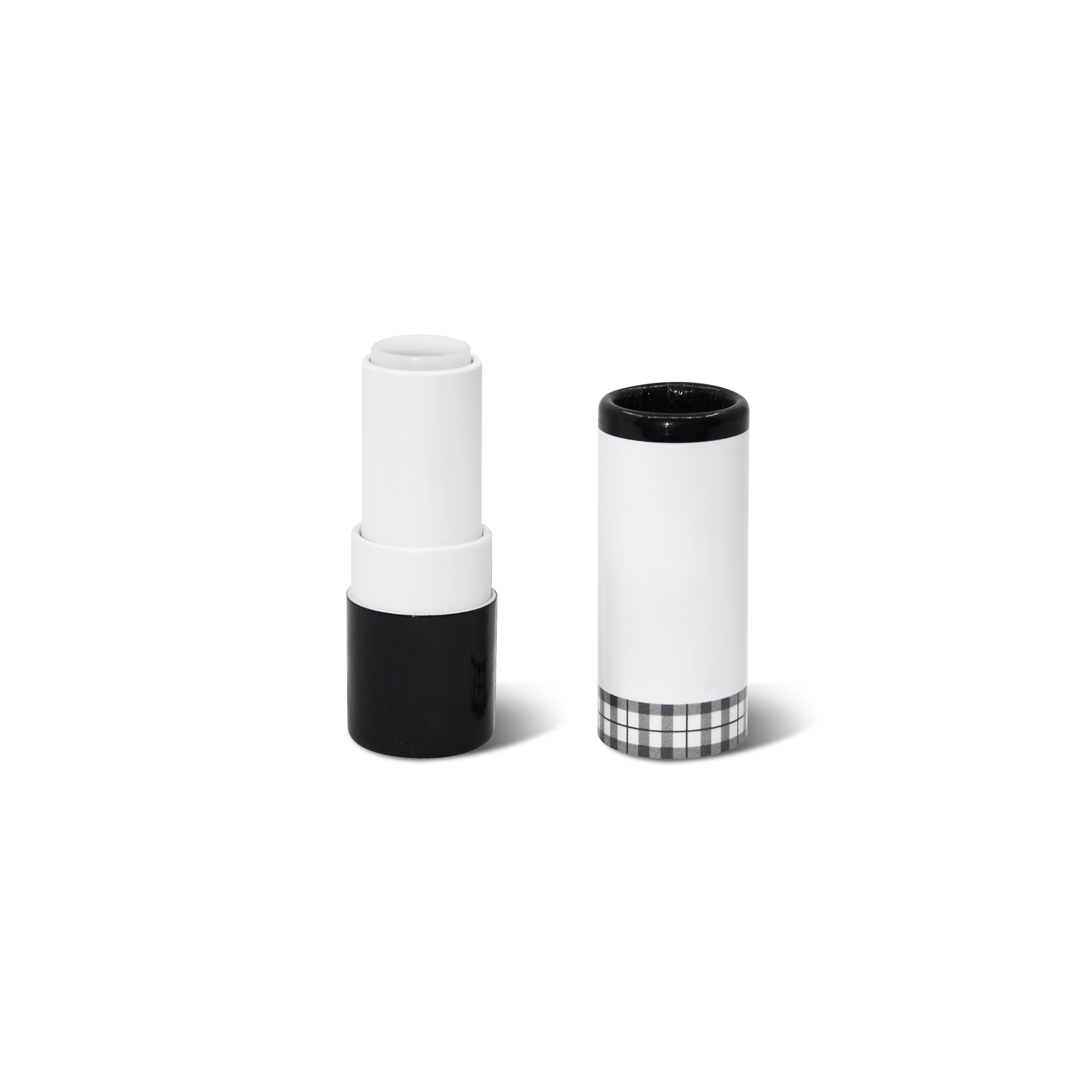 Cylindrical Biodegradable Paper Tubes Hotstamping Embossed Debossed
