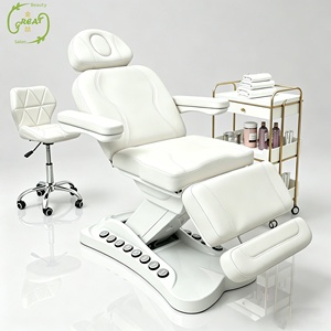 Luxury Style White Beauty <strong>Bed</strong> Lash <strong>Bed</strong> Facial Chair Electric Aesthetic Chair 4 Motors with <strong>Led</strong> Light Beauty Salon Beauty <strong>Bed</strong> - Product Image 1